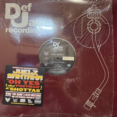 画像1: Juelz Santana - Oh Yes (Aka Postman) / Shottas (12'') (キレイ！！)