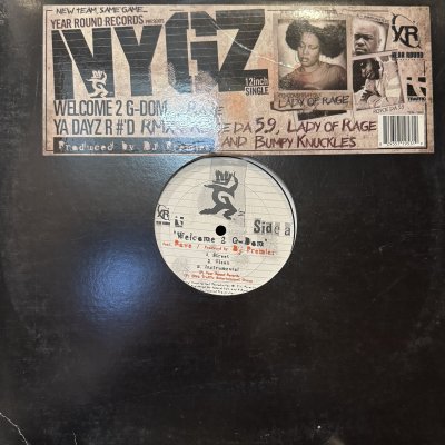 画像1: NYG'z - Welcome 2 G-Dom (b/w Ya Dayz R #'d Remix) (12'')