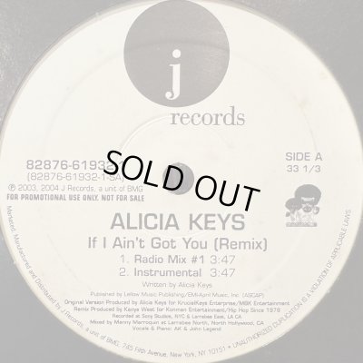 画像1: Alicia Keys - If I Ain't Got You (Kanye West Remix) (12'')