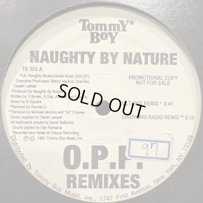 画像1: Naughty By Nature - O.P.P. (Remixes) (12'') (US Promo Only !!) (コンディションの為特価！！)