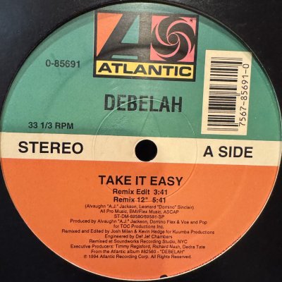 画像1: Debelah - Take It Easy (12'')