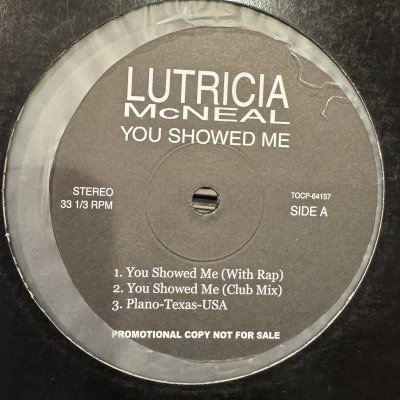 画像1: Lutricia McNeal - You Showed Me EP (12'') (White)