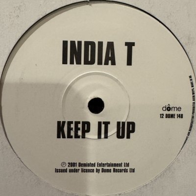 画像1: India T - Keep It Up (12'')