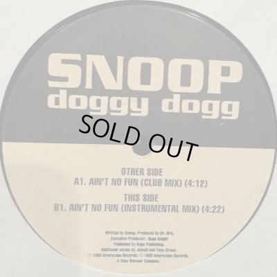 画像1: Snoop Doggy Dogg feat. Nate Dogg, Warren G & Kurupt - Ain't No Fun (If The Homies Can't Have None) (12'') 