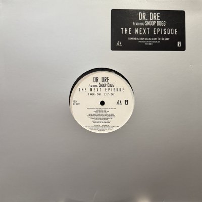 画像1: Dr. Dre feat. Snoop Dogg, Nate Dogg & Kurupt - The Next Episode (12'') (シルバージャケUS Promo!!)