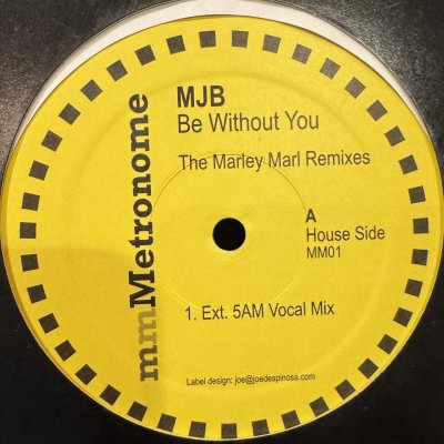 画像1: Mary J. Blige - Be Without You (The Marley Marl Remixes) (12'')