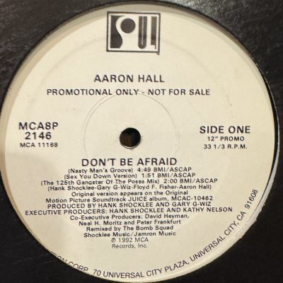 画像1: Aaron Hall - Don't Be Afraid (12'') (8 Ver. US Promo !!)