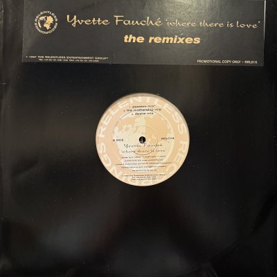 画像1: Yvette Fauche - Where There Is Love (Passion Mix) (12'') (UK Promo !!)