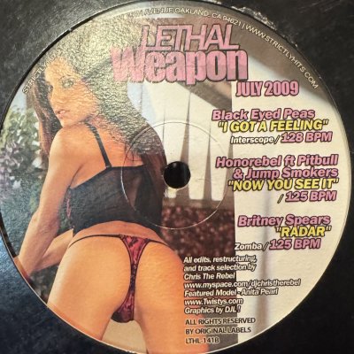 画像1: Various - Lethal Weapon July 2009 (inc. Jadakiss - Who's Real, Black Eyed Peas - I Got A Feeling and more) (12'') (特価!!)