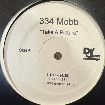 画像1: 334 Mobb - Take A Picture (12'') (キレイ！！)