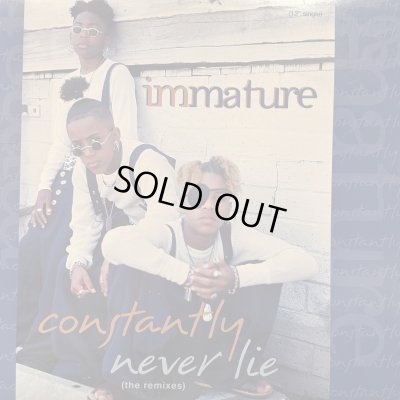 画像1: Immature - Constantly / Never Lie (12'')