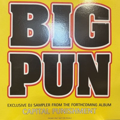 画像1: Big Punisher - Capital Punishment 5 Tracks Promo EP (12'') (キレイ！)