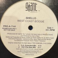 Shello - West Coast Boogie (US Promo Only Remix !!) (12'') (キレイ！！)