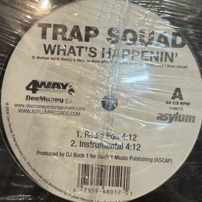 画像1: Trap Squad - What's Happenin' (12'') (奇跡の新品未開封!!)