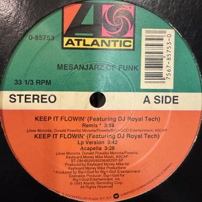 画像1: Mesanjarz Of Funk - Keep It Flowin' / Messengers Of Funk (12'')