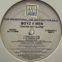 Boyz II Men - You're Not Alone (12'')