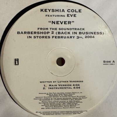 画像1: Keyshia Cole feat. Eve - Never (12'') (キレイ！！)