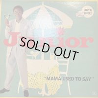 Junior - Mama Used To Say (12'') (US Original Press !!)