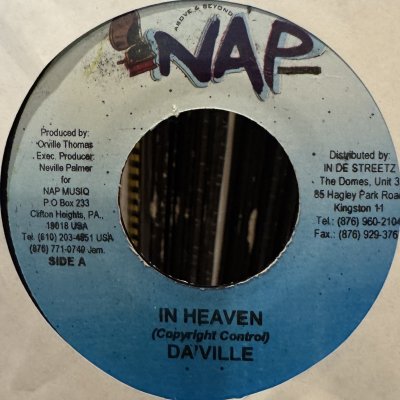 画像1: Da'ville - In Heaven (7'')