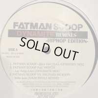 Fatman Scoop - Dynamite Remixes (Hip Hop Edition) (12'') (キレイ!!)