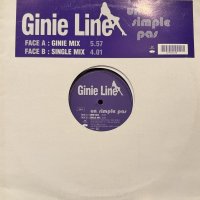 Ginie Line - Un Simple Pas (12'') (正真正銘ステッカー付きFrance盤オリジナル！！)