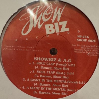 画像1: Showbiz & A.G - Soul Clap EP (inc. Soul Clap, Party Groove, It's Up To You and more) (12'') (奇跡の新品未開封!!)