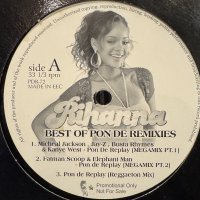 Rihanna - Best Of Pon De Remixes / Album Sampler (12'')