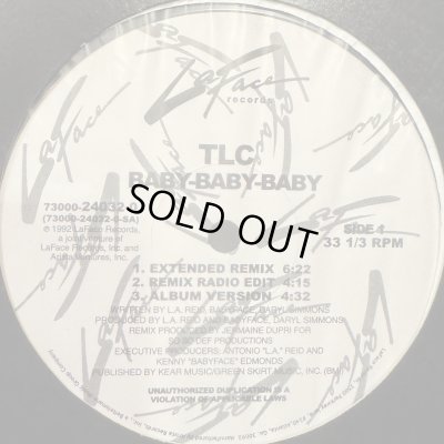 画像1: TLC - Baby-Baby-Baby (Extended Remix & Album Version !!!) (12'')