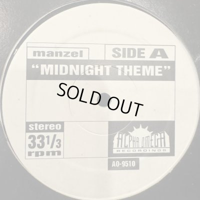 画像1: Manzel - Midnight Theme / Space Funk (12'')