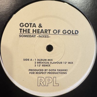 画像1: Gota & The Heart Of Gold - Someday (Sax Mix) (12'')