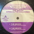 Afrika & The Zulu Kings - The Beach (P.K.G. Mix & JG's Mix) (12'') (キレイ!!)