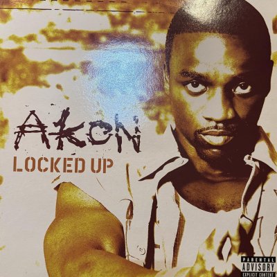 画像1: Akon - Locked Up (12'') (レアなジャケ付きUK盤!!)