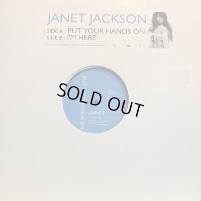 画像1: Janet Jackson - Put Your Hands On / I'm Here (12'')