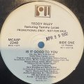 Teddy Riley feat. Tammy Lucas - Is It Good To You (Black Radio Mix) (12'') (正真正銘のUS Original Press !!)