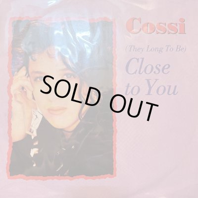 洋楽 Cossi / Close to You (CD) COSSI / (THEY LONG TO BE) CLOSE TO YOU – TICRO MARKET