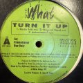 The What - Turn It Up (12'')