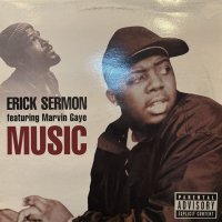 Erick Sermon feat. Marvin Gaye - Music (12'') (レアなジャケ付き！！) (キレイ!!)