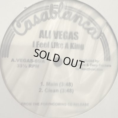 画像1: Ali Vegas - I Feel Like A King (12'')