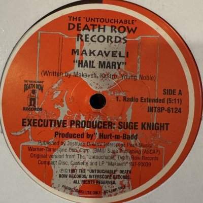 画像1: Makaveli - Hail Mary (12'')