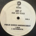 Jay-Z feat. Just Blaze - Public Service Announcement (12'')