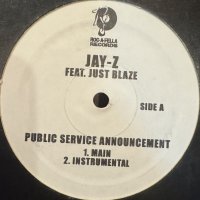 Jay-Z feat. Just Blaze - Public Service Announcement (12'')