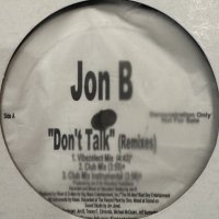Jon B - Don't Talk (Vibezelect Mix) (12'') (キレイ!!)