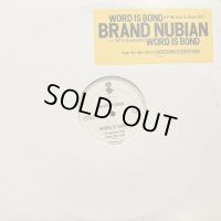 Brand Nubian - Word Is Bond (12'') (US Promo !!) (キレイ!!)