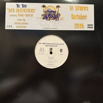 画像1: Dr. Dre feat. Knoc-Turn'al - Bad Intentions (12'')
