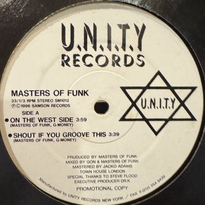 画像1: Masters Of Funk - Kool Like Otis (12'') (キレイ!!)