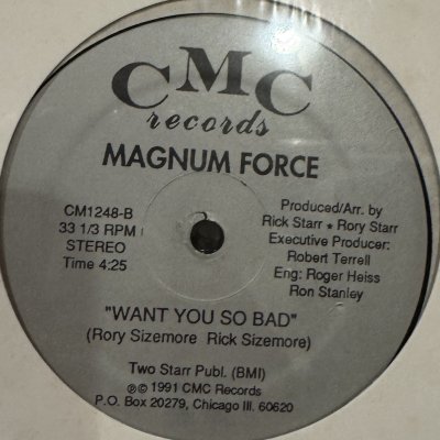 画像1: Magnum Force - Say Goodbye / Want You So Bad (12'') (キレイ!!)