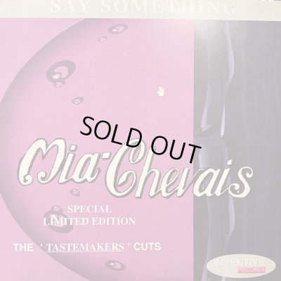 画像1: Mia Chevais - Say Something (12'')
