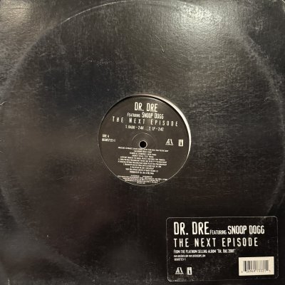 画像1: Dr. Dre feat. Snoop Dogg, Nate Dogg & Kurupt - The Next Episode (12'')