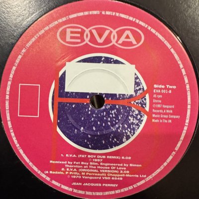 画像1: Jean Jacques Perrey - E.V.A. (Fatboy Slim Remix) (12'')