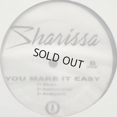 画像1: Sharissa - You Make It Easy (12'') (キレイ!!)